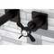 Kingston Brass KS6025BEX Wall Mount Tub Faucet, Oil Rubbed Bronze KS6025BEX - alternate 2